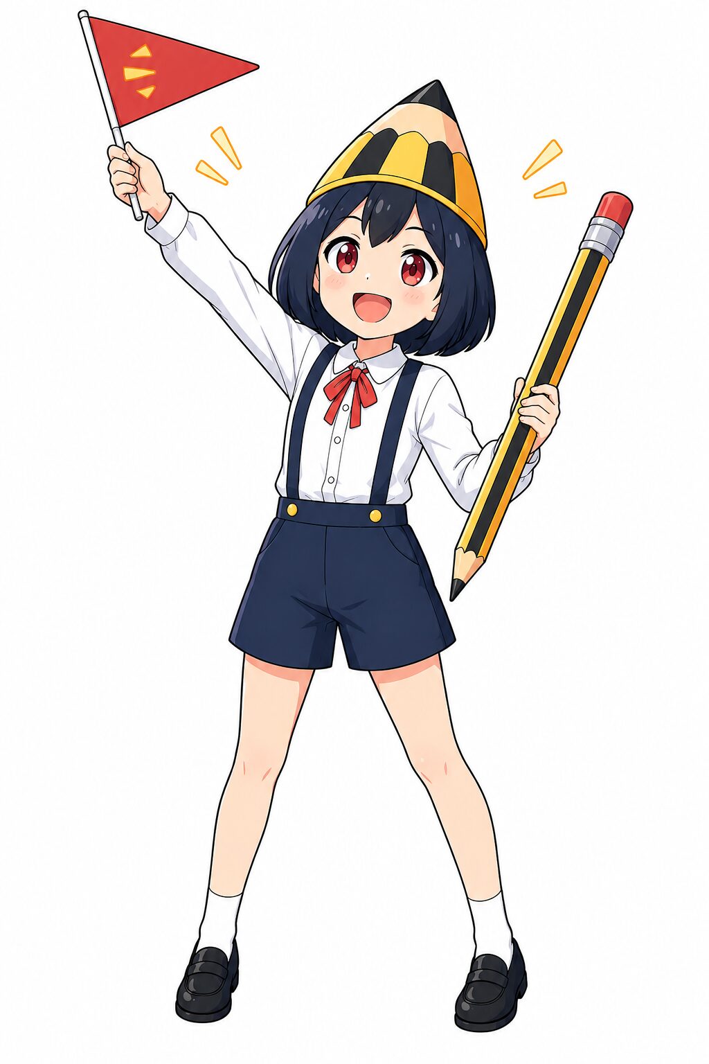 刻むちゃん 応援ポーズ